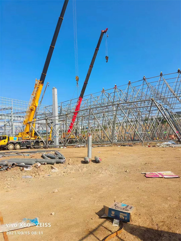 球形網(wǎng)架結(jié)構(gòu)工程