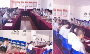 居然之家襄陽店2019年上半年工作總結(jié)會暨第三季度員工生日會圓滿召開！